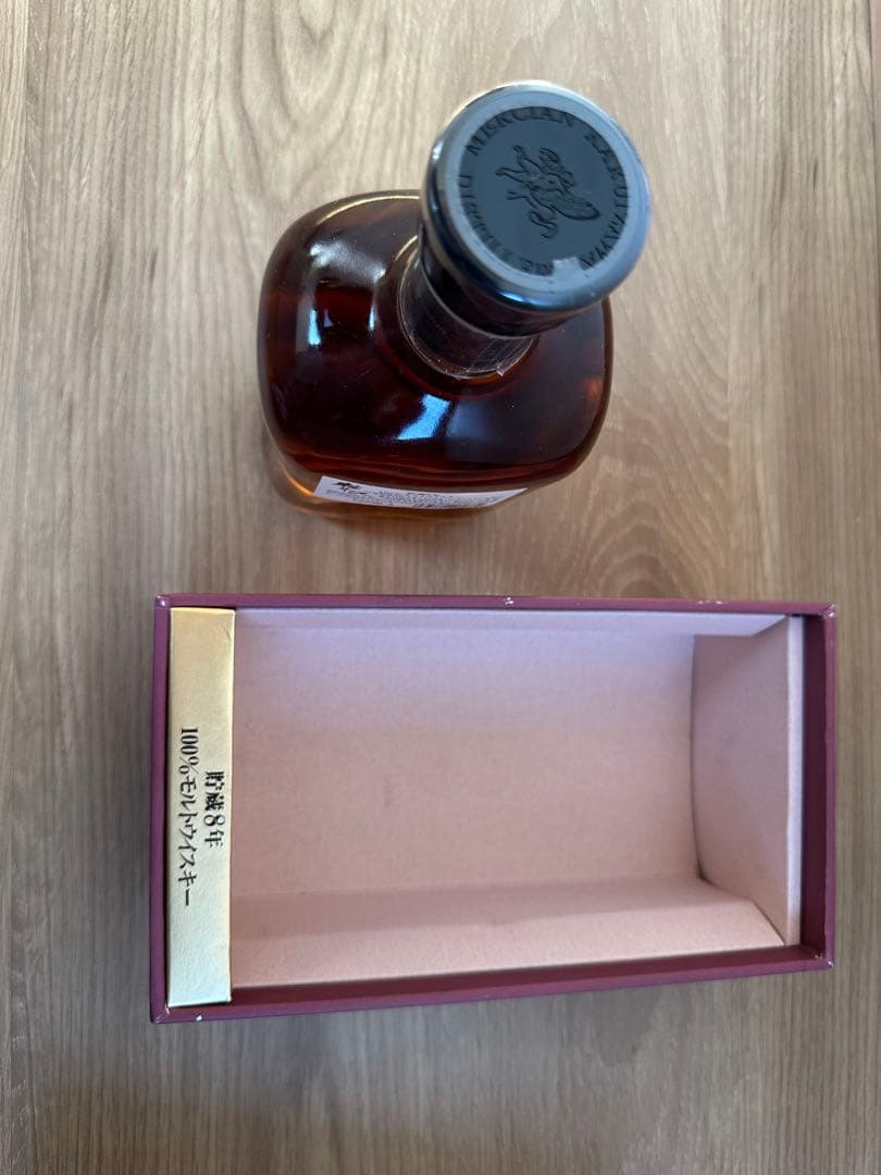 軽井沢 8年 100%モルトウイスキー メルシャン時代 箱あり 未開栓700ml