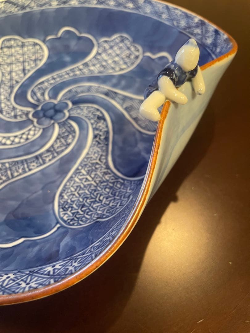 未使用品　茶道具　祥瑞　一閑人鉢　菓子鉢　藤城