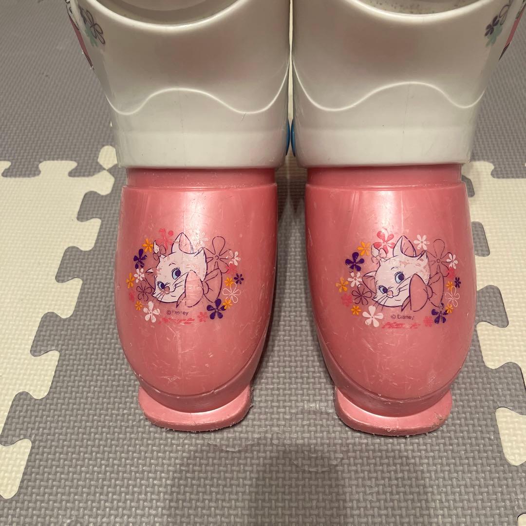 KAZAMA スキー板 106㎝　ストック ブーツ　4点セット　マリーちゃん