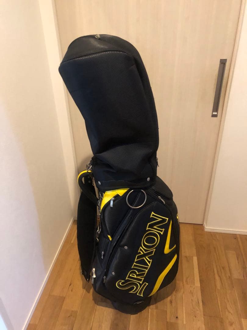 Srixon キャディバッグ 黒/黄