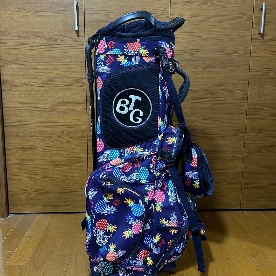 わけあり★BTG パイナップル柄 キャディバッグ