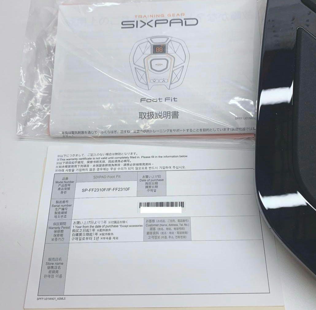 MTG シックスパッド フットフィット SIXPAD