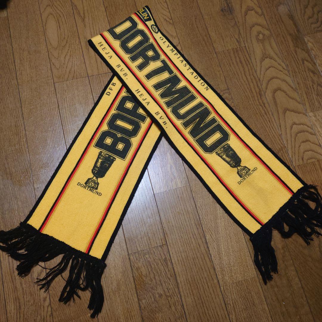 激レア！ボルシア・ドルトムントDORTMUND1989年サッカーマフラータオル