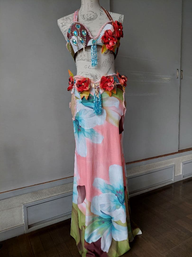 ベリーダンス衣装トロピカル