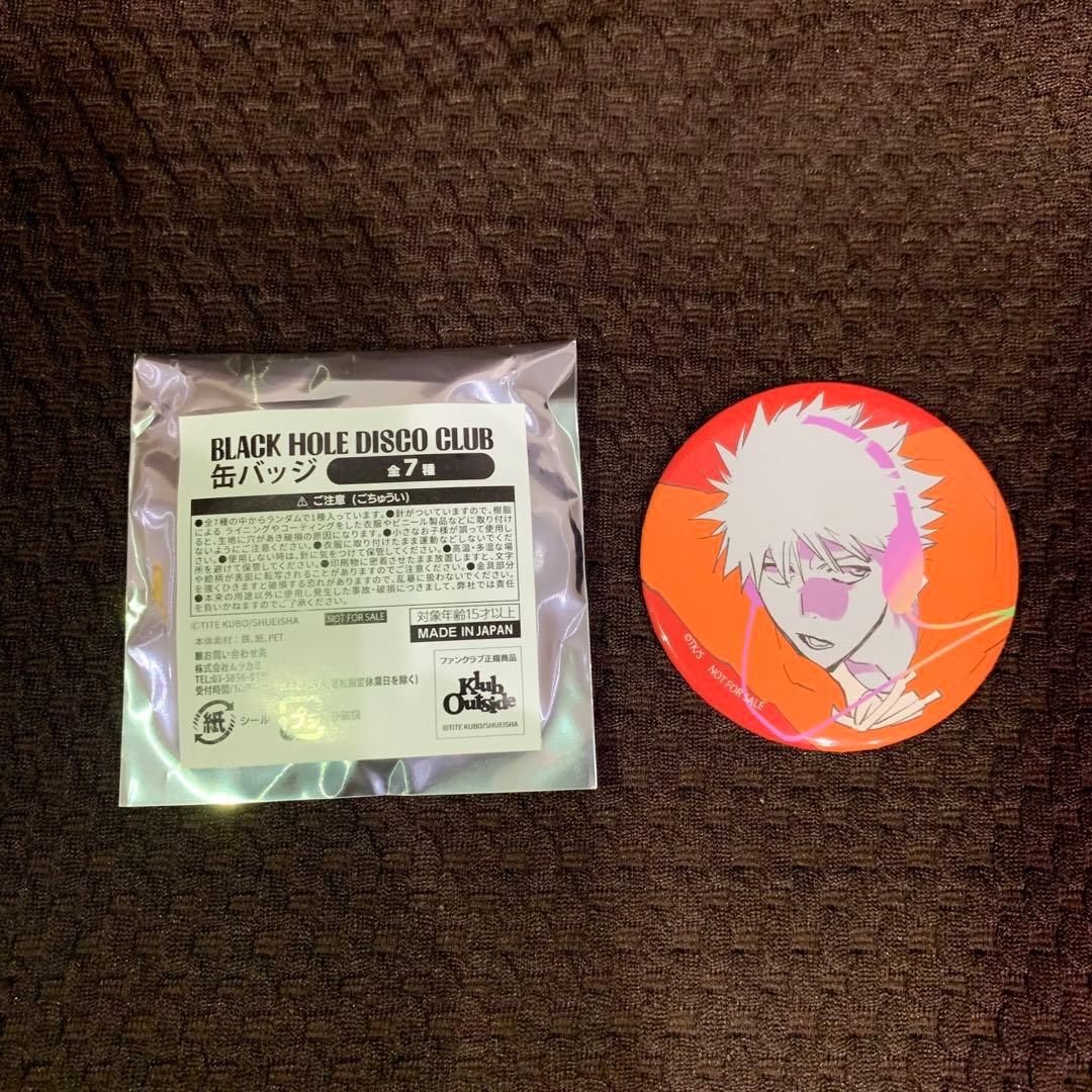 BLEACH BHDC DISCO おにぎりファンクラブ 缶バッジ 全7種セット