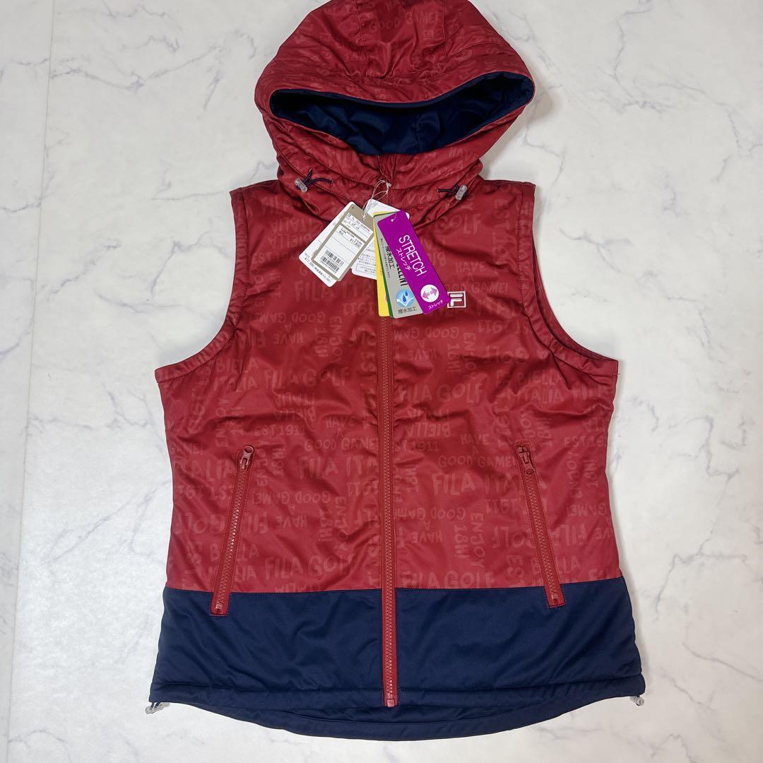 ✨新品✨FILAウインドバリア フルジップ ブルゾン + 中綿ベスト セット