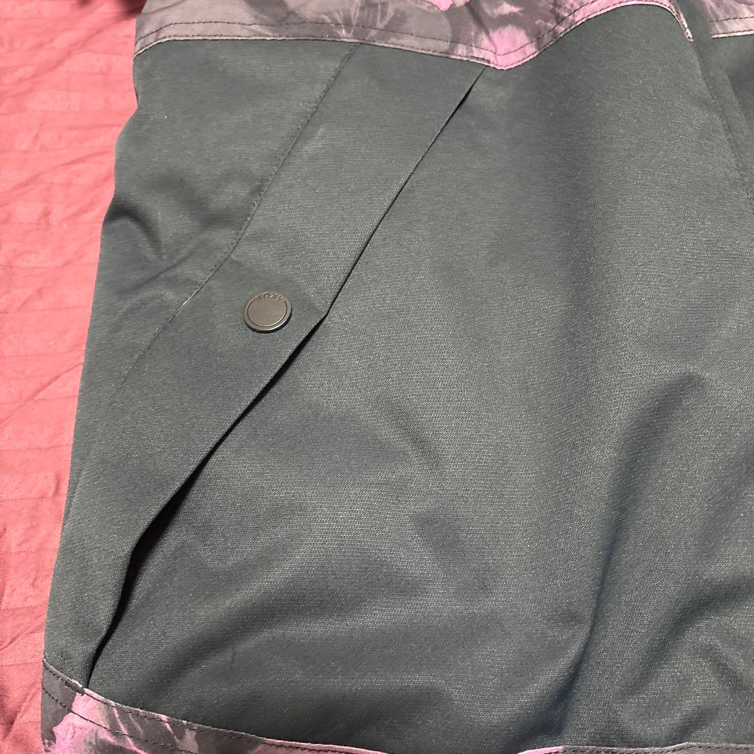 ROXY スノーボードウェア ブラック/ピンク M 上のみ