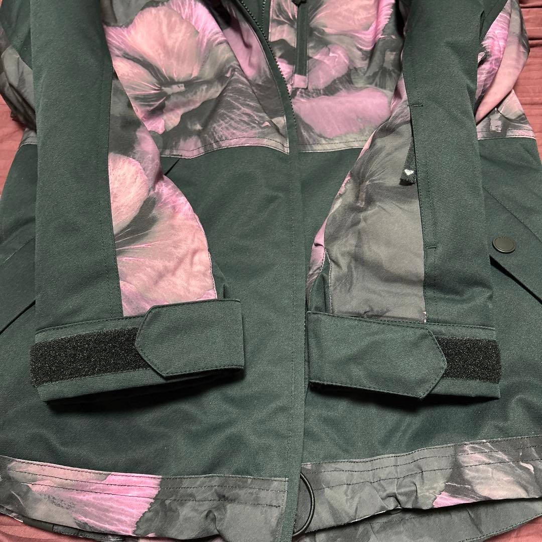 ROXY スノーボードウェア ブラック/ピンク M 上のみ