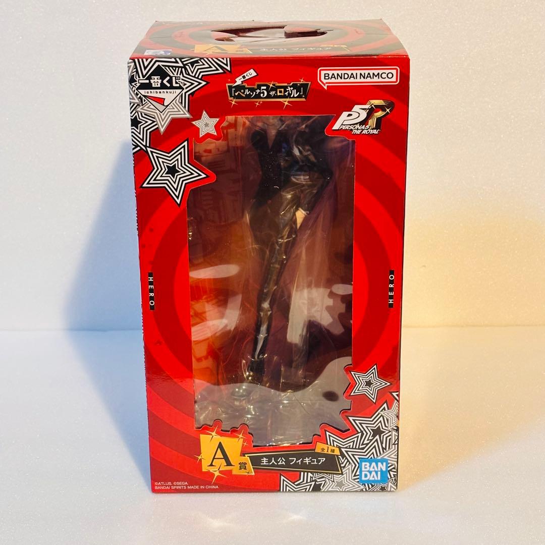 一番くじ ペルソナA賞 主人公 フィギュア＋ラストワン賞 ジョーカー フィギュア