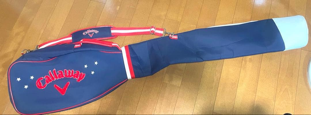 【美品✨️】Callaway ゴルフバッグ ネイビー レッド 星柄