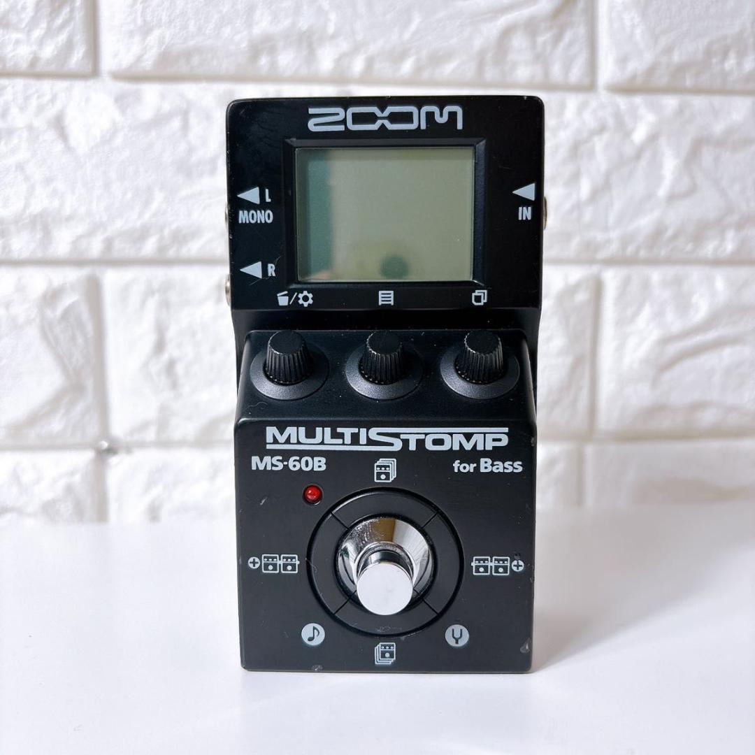 限定品 ZOOM ズーム MS-60B ブラック ベース用 マルチエフェクター