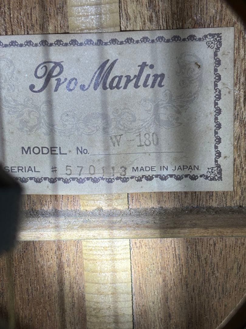 Pro MARTIN アコースティックギター