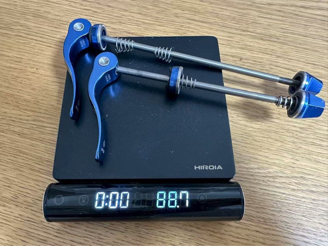 SALSA Flip-Offs スキュワー チタンシャフト ブルー 2mm