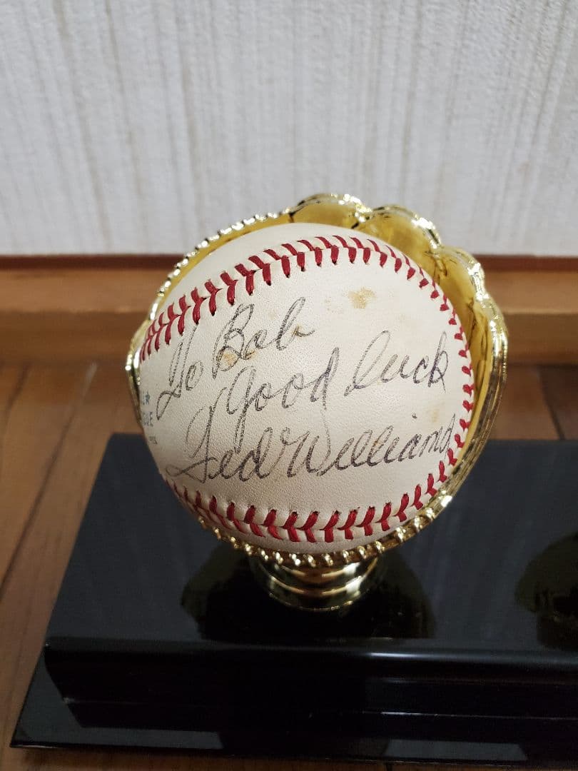 【超希少】★テッド・ウィリアムズ直筆サインボール(レッドソックス)★