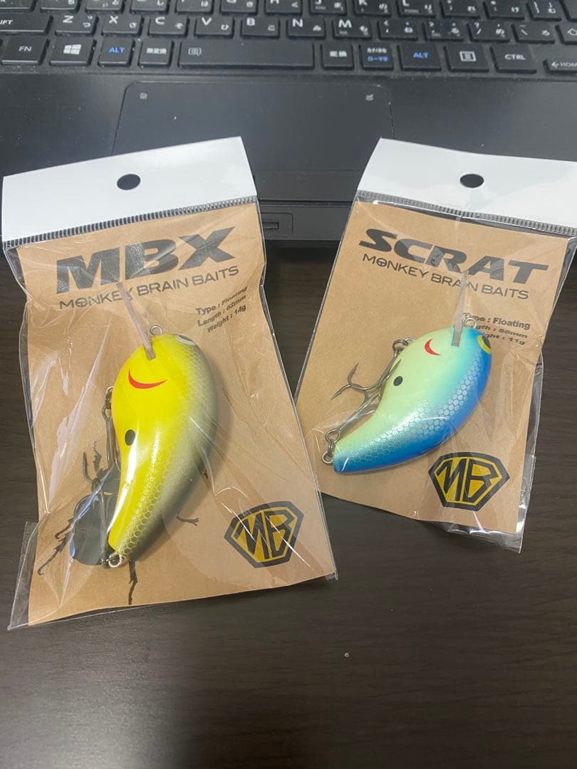 モンキーブレインベイツ MB SCRAT ブルーバックチャート 使用1回