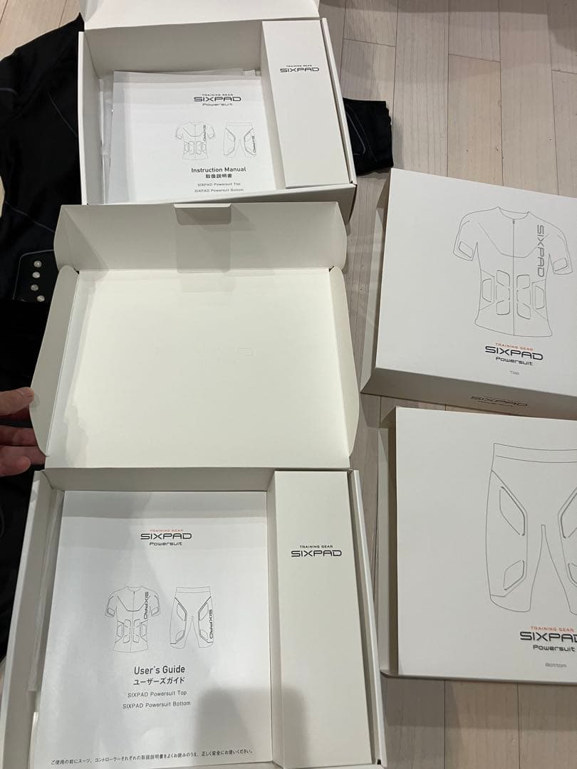 SIXPAD EMSパワースーツ SサイズMサイズ