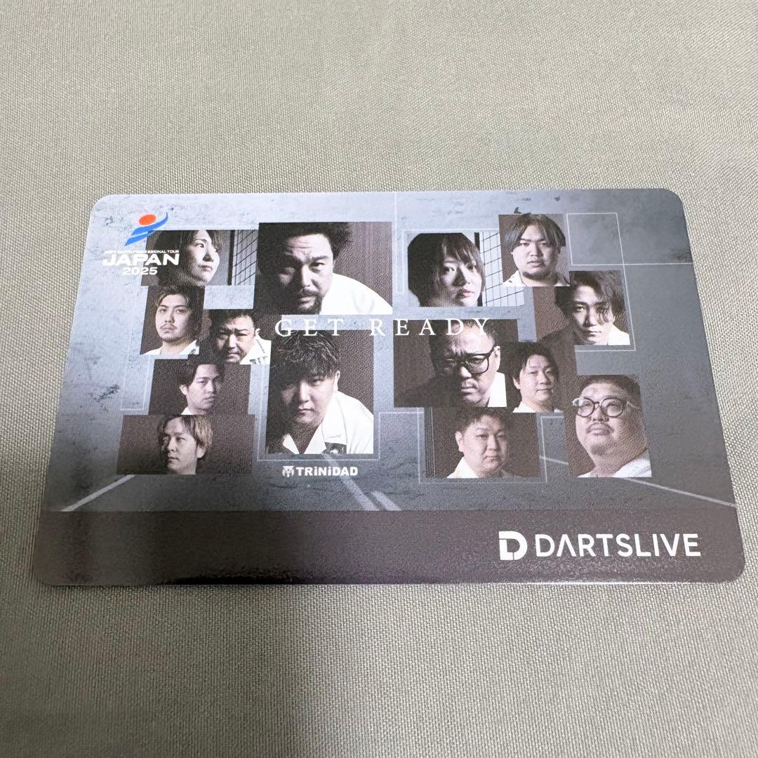 12/3まで！　TRiNiDAD トリニダード　ダーツライブカード 未使用非売品