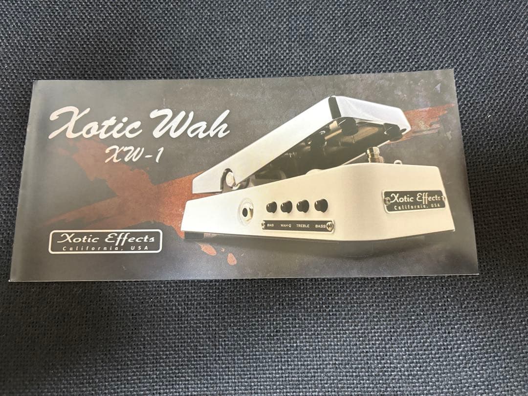 Xotic Wah XW-1 ワウペダル　常田大希使用