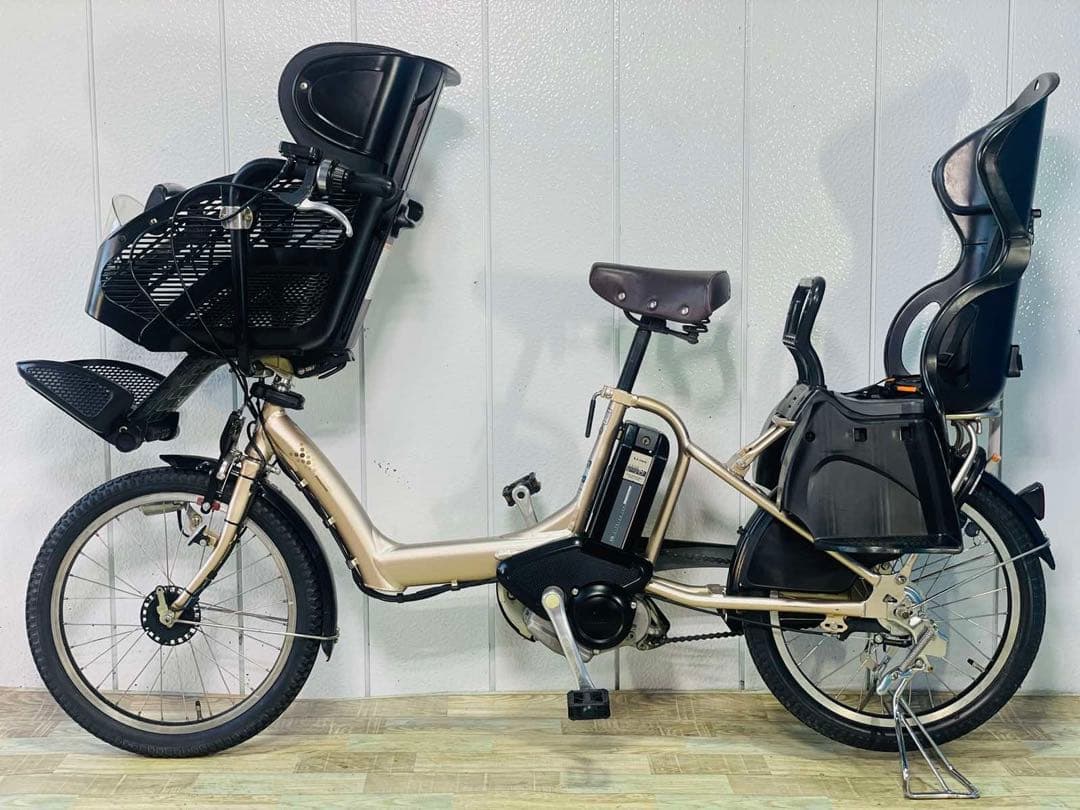 2653ブリヂストン8.9アンペア3人乗り対応子供乗せ　電動アシスト自転車