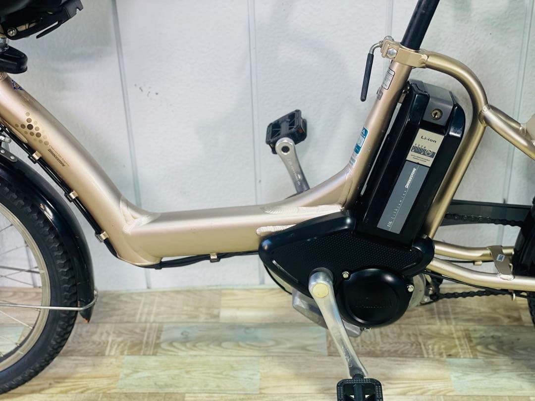 2653ブリヂストン8.9アンペア3人乗り対応子供乗せ　電動アシスト自転車