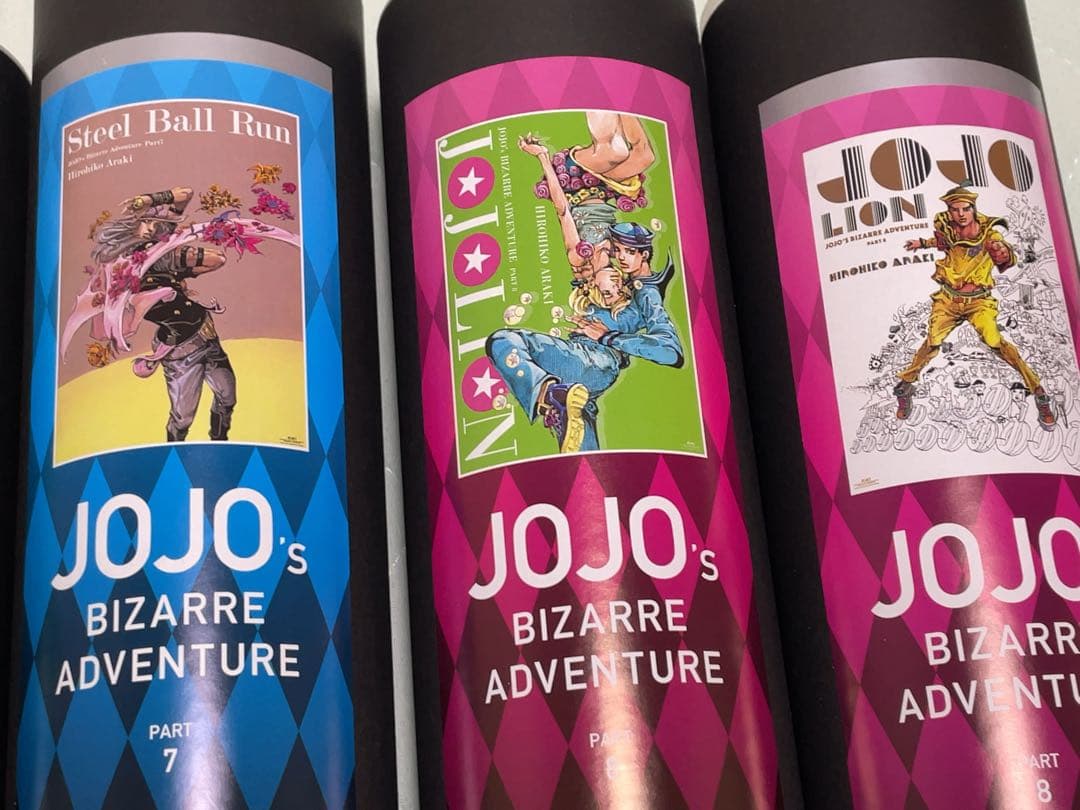 ジョジョの奇妙な冒険 荒木飛呂彦原画展 金沢 ポスター 12種