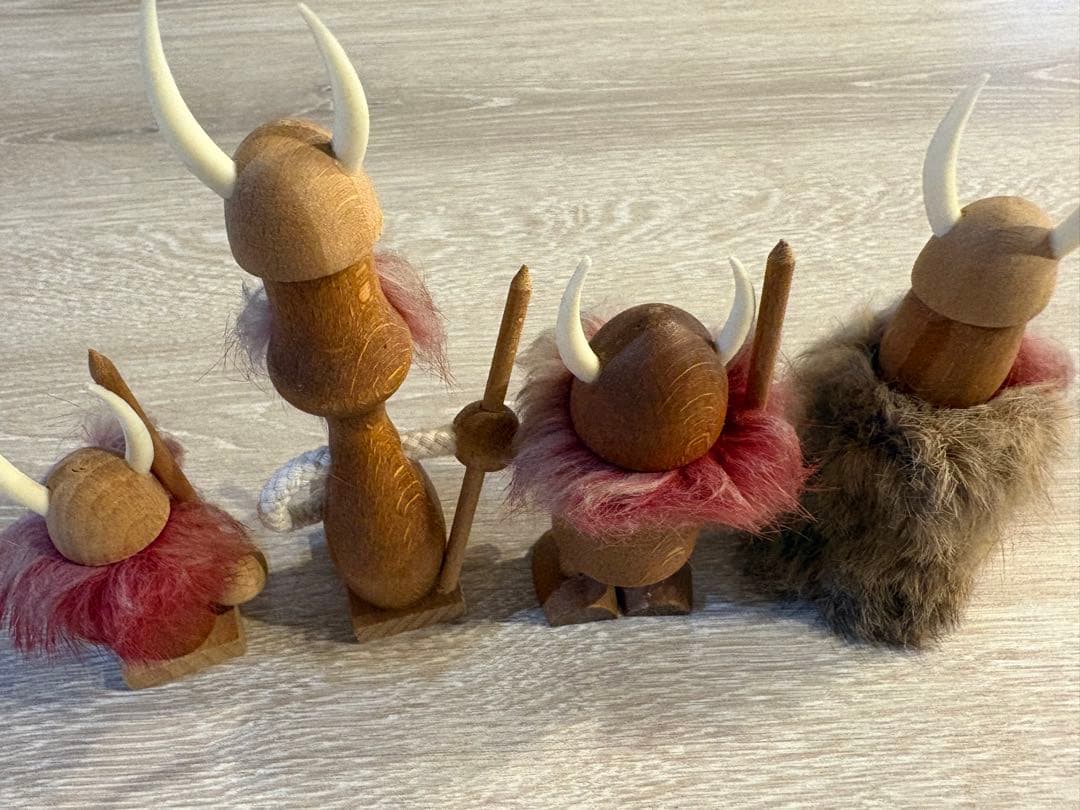 北欧 ヴィンテージ ノギンス 希少 アンティーク 置物