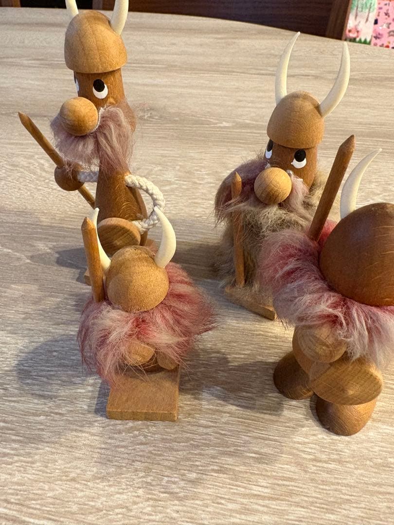 北欧 ヴィンテージ ノギンス 希少 アンティーク 置物