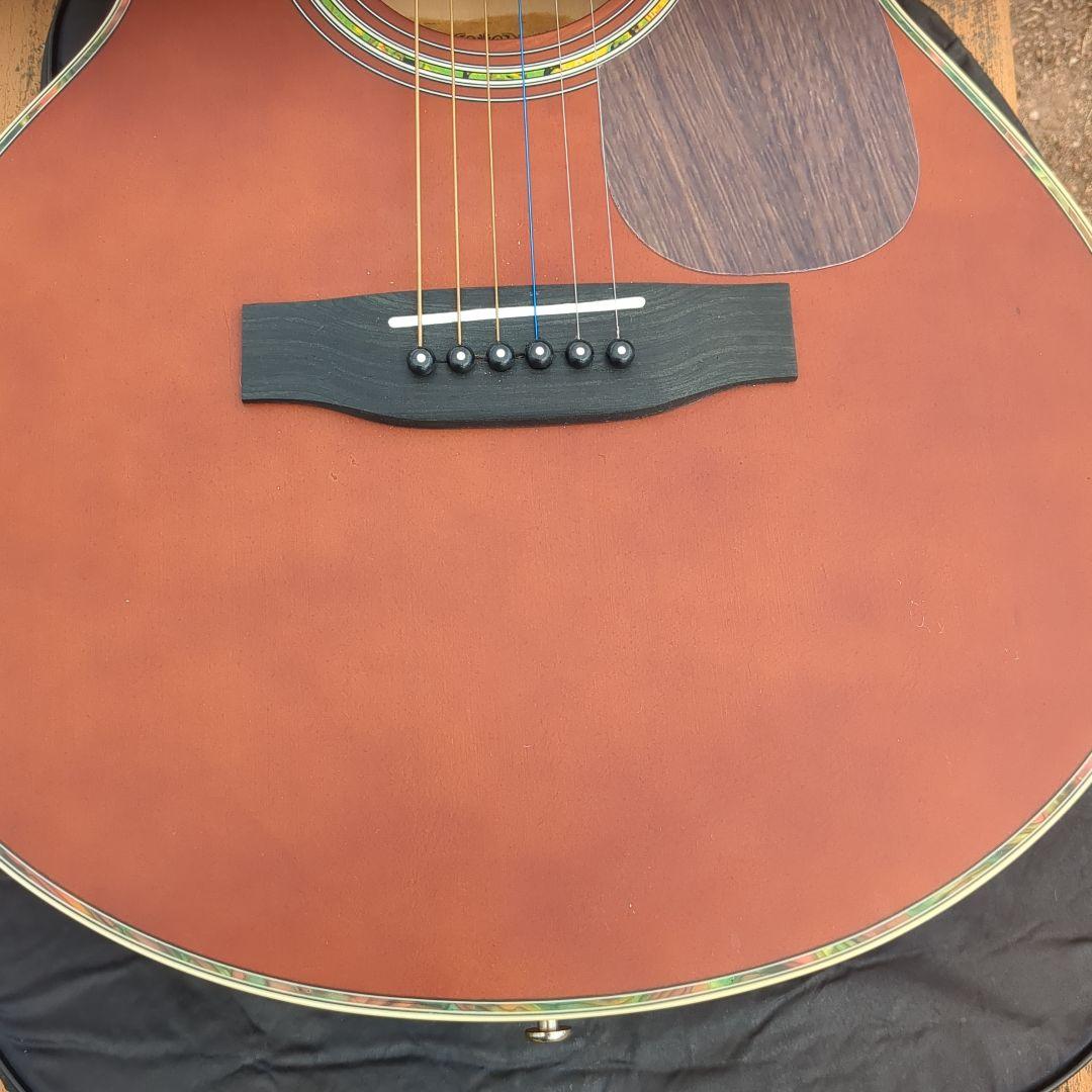 デコライズ アコースティックギター ブラウン 本体のみ