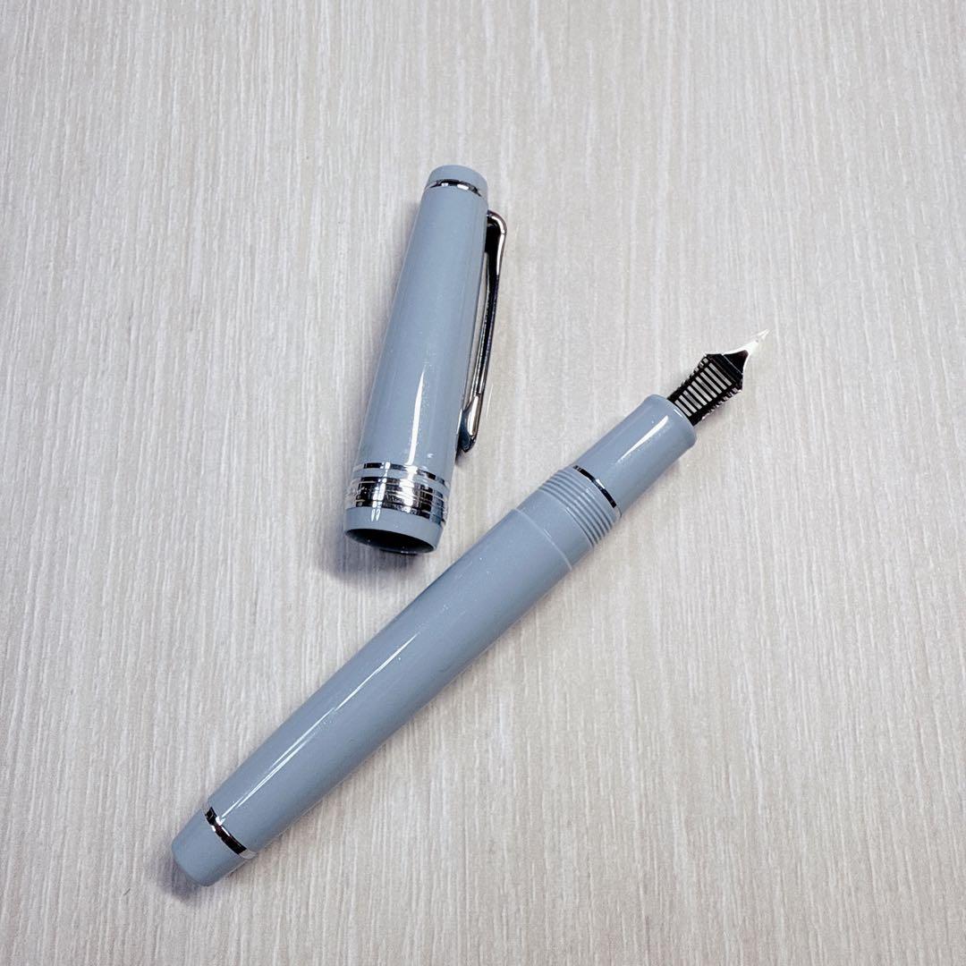 梅田茶屋町店10周年 限定万年筆 チャスカブルーシルバー プロギアスリム