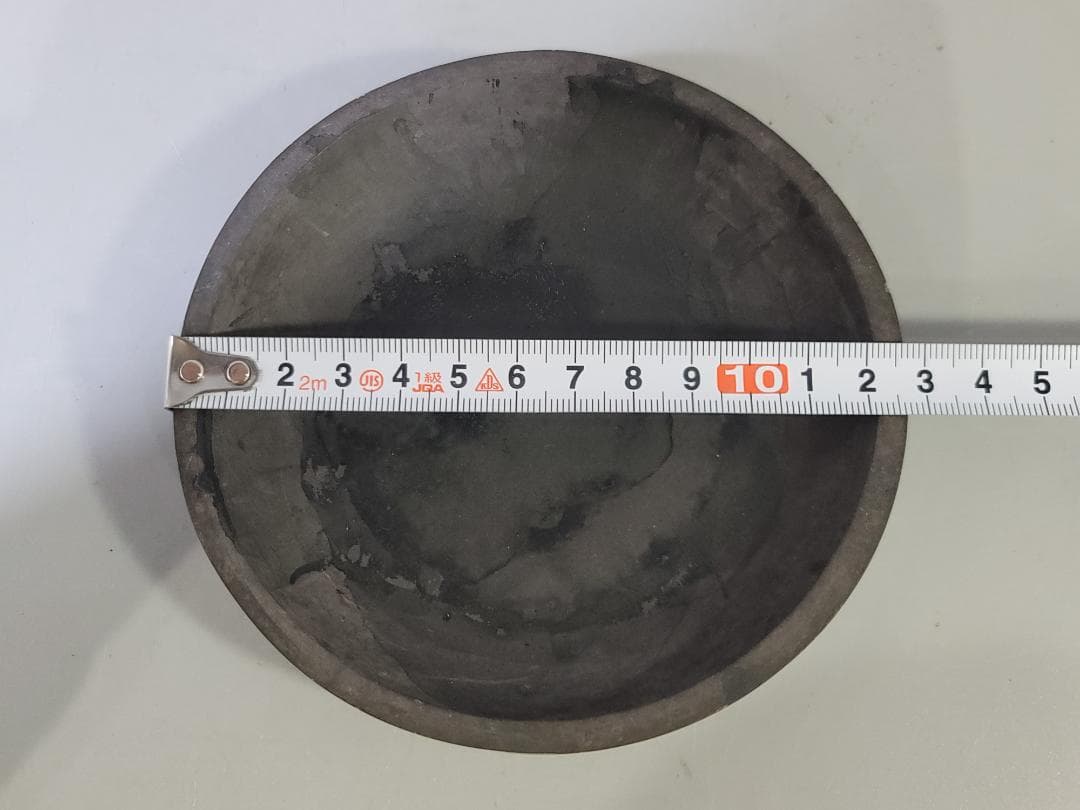 中国 古い 丸硯 文房具 DT651