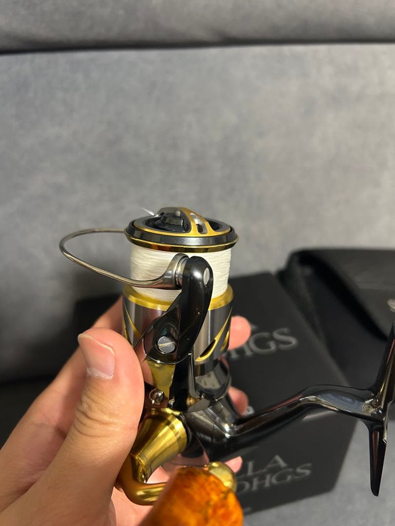 釣りのやま　シマノ　14 ステラ　C2500HG 花梨ノブ