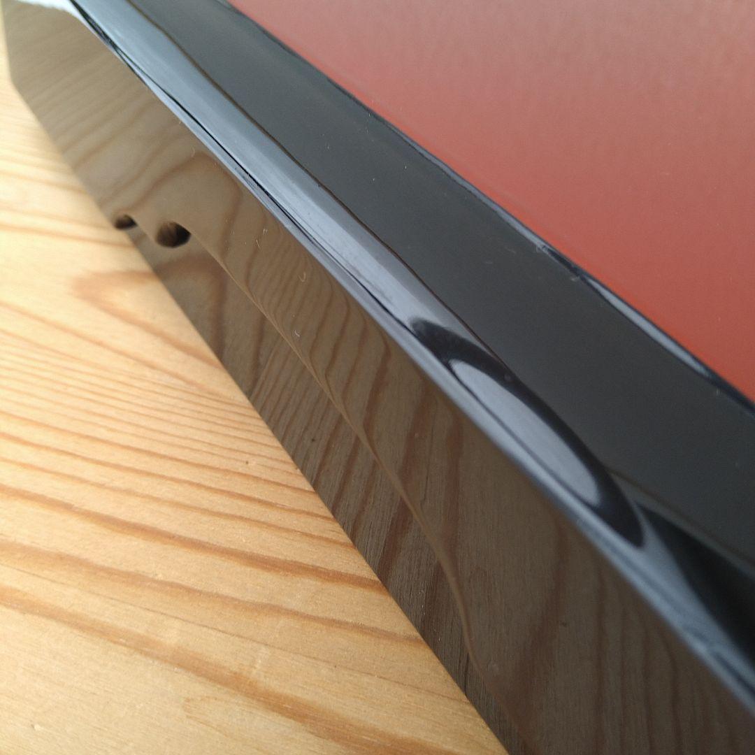 【最終価格】【新品未使用】目録箱 文箱 硯箱 朱塗