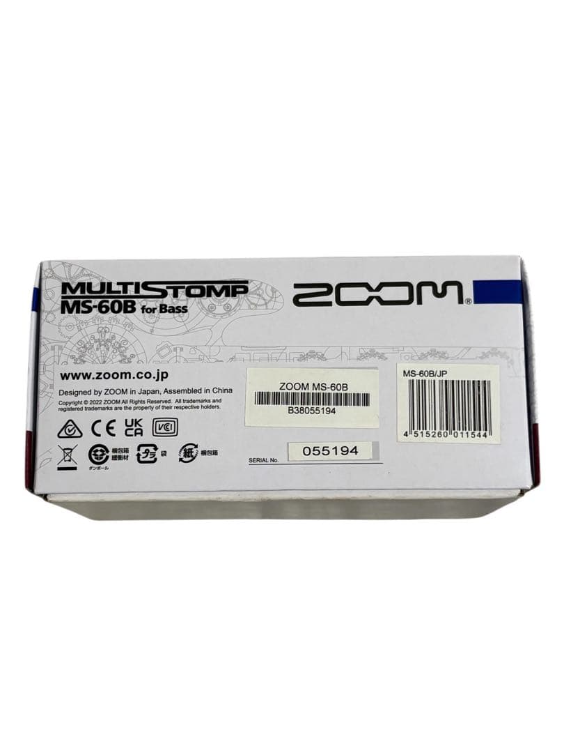 ZOOM MULTI STOMP MS-60B ベースエフェクター