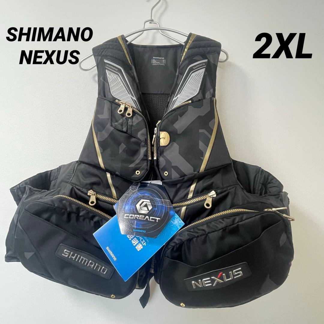 新品・未使用　シマノ ネクサス　フローティングベスト EX 2XL(3L)