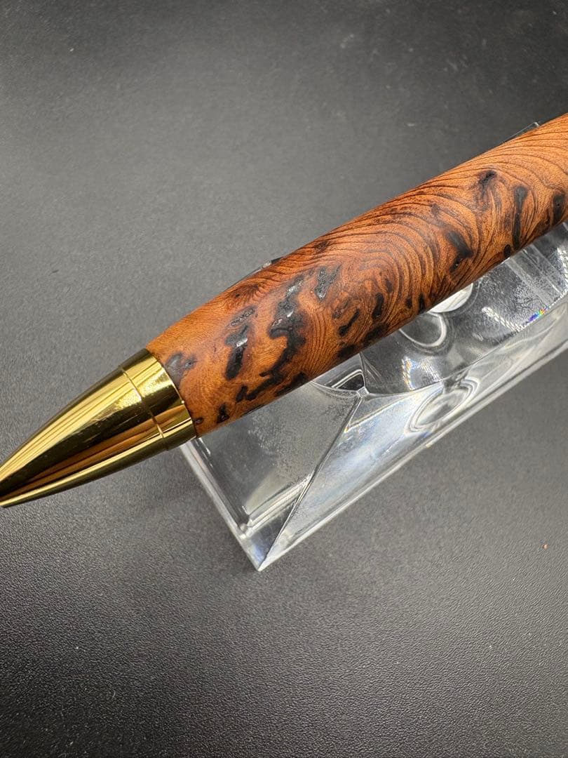 523極上　屋久杉　泡瘤　木軸シャーペン　ボールペン