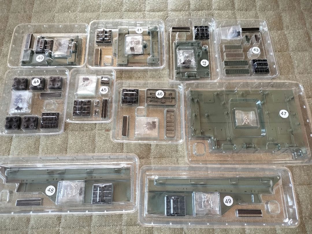 ディアゴスティーニ 陸上自衛隊 90式戦車をつくる第1号〜第110号 全巻セット