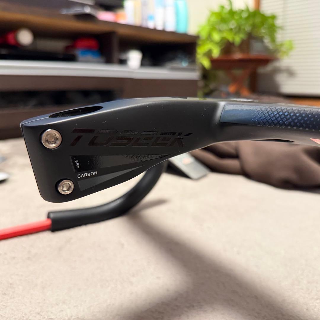 TOSEEK　一体型ハンドル　幅380mm　ステム長100mm 新品未使用