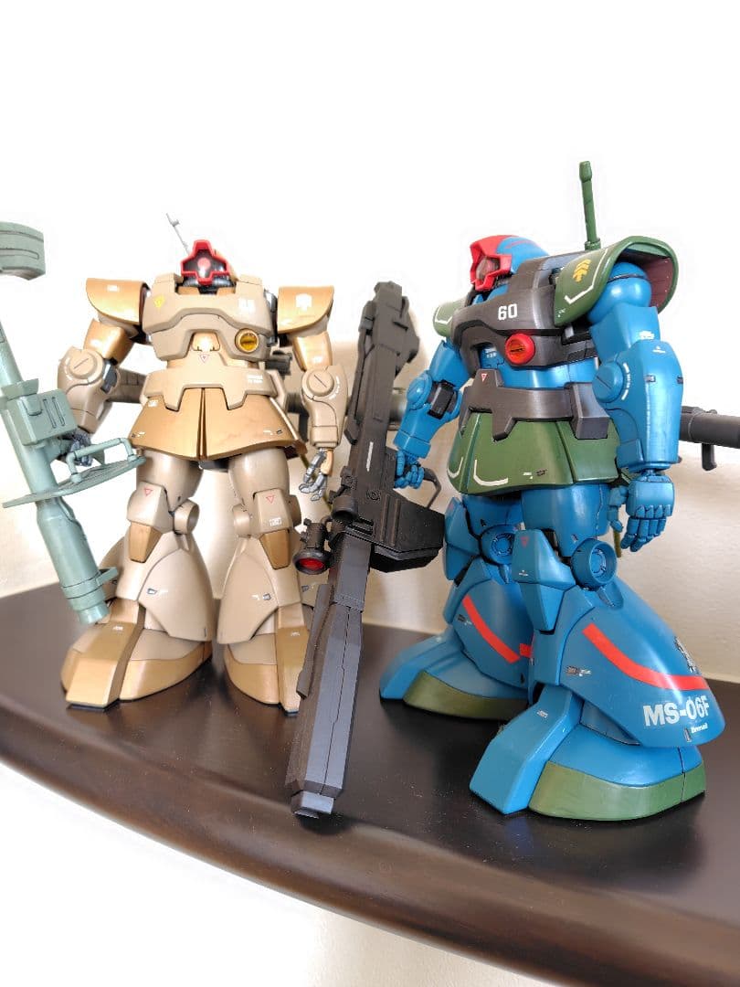 完全塗装版　完成品　3点セット　MG ザクI　全種類 コンプリート　旧型ザク