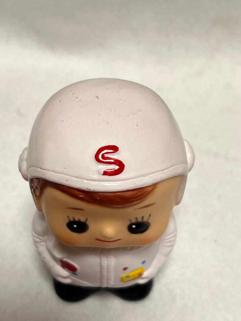 激レア　昭和レトロ　当時物　滋賀銀行　ソフビ　しがちゃん　貯金箱　宇宙服