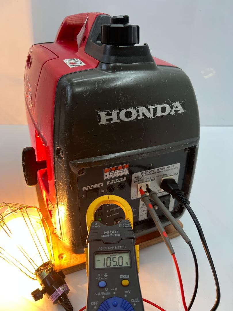 【動作良好・保証付】HONDAホンダ EU16i インバーター 発電機 1257