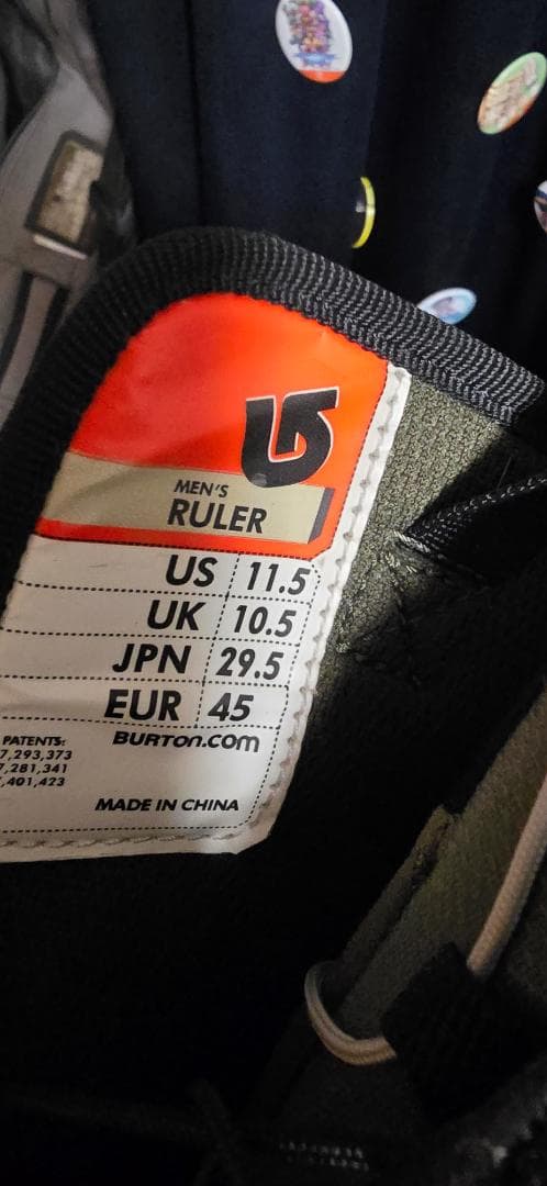 Burton Moto ブラック スノーボードブーツ