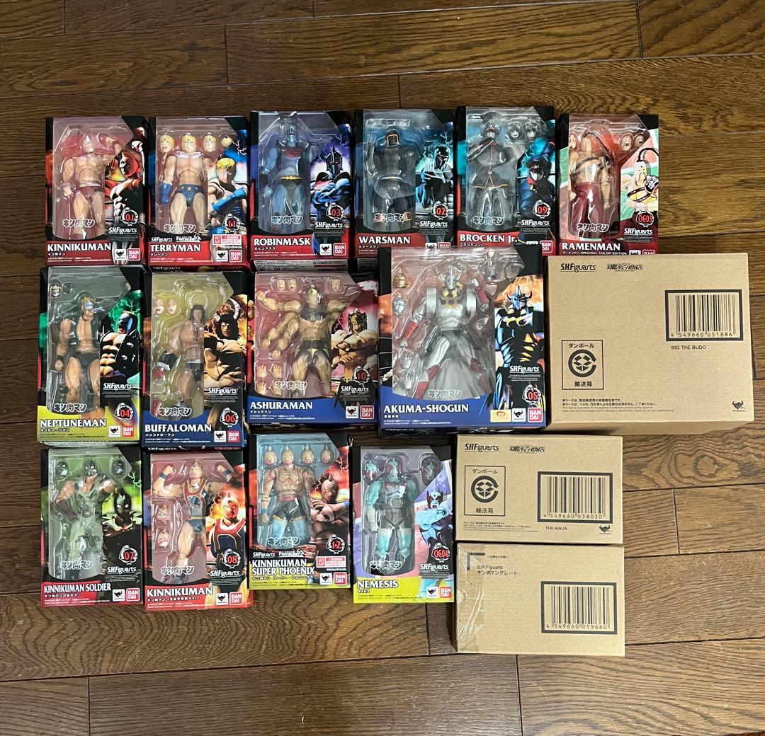 s.h. figuarts フィギュアーツ キン肉マン セット 17点