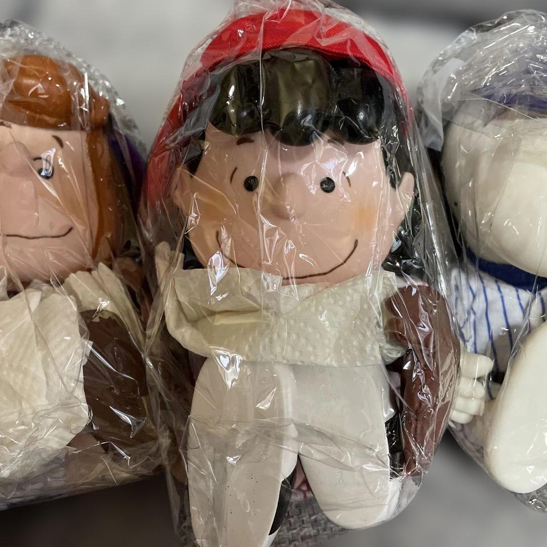 ベースボールスヌーピー ソフビ