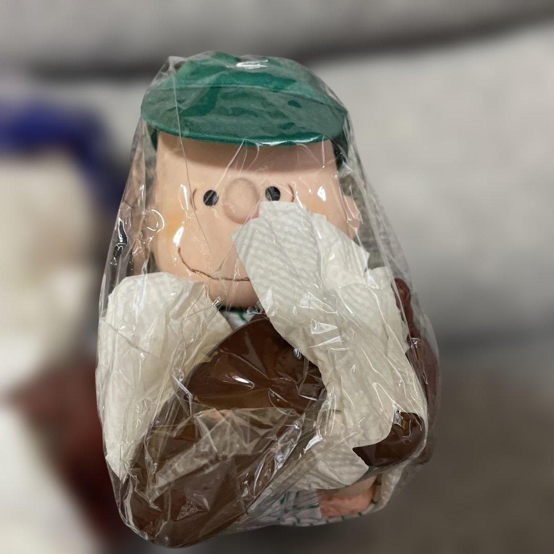 ベースボールスヌーピー ソフビ