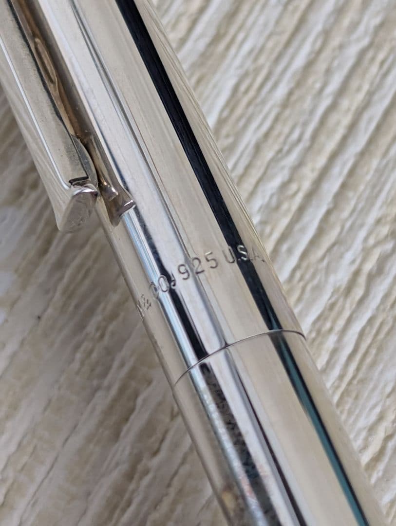 【Tiffany & Co.】スターリングシルバーボールペン&シャーペン