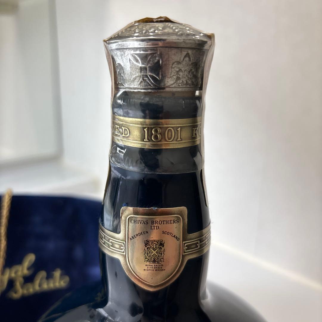 匿名スピード発送　シーバスリーガル　ロイヤル　サルート21年 ウイスキー箱無し