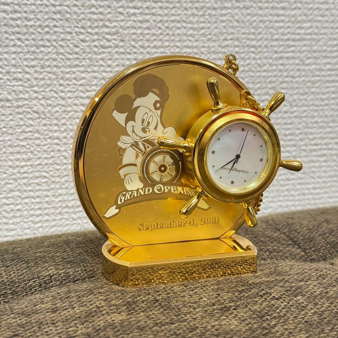 【超希少品!】東京ディズニーシー グランドオープン 記念 コレクターズ 懐中時計