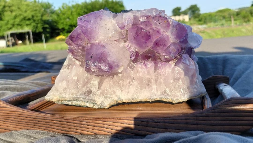 アメジスト原石結晶 重量級 特大サイズ ブラジル産 アメジスト結晶