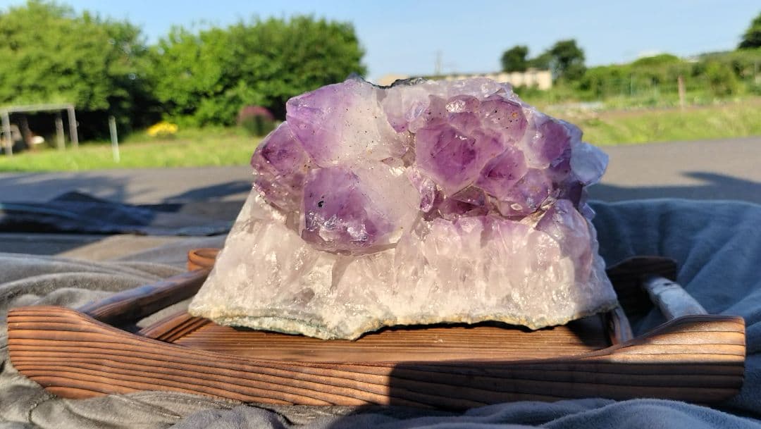 アメジスト原石結晶 重量級 特大サイズ ブラジル産 アメジスト結晶