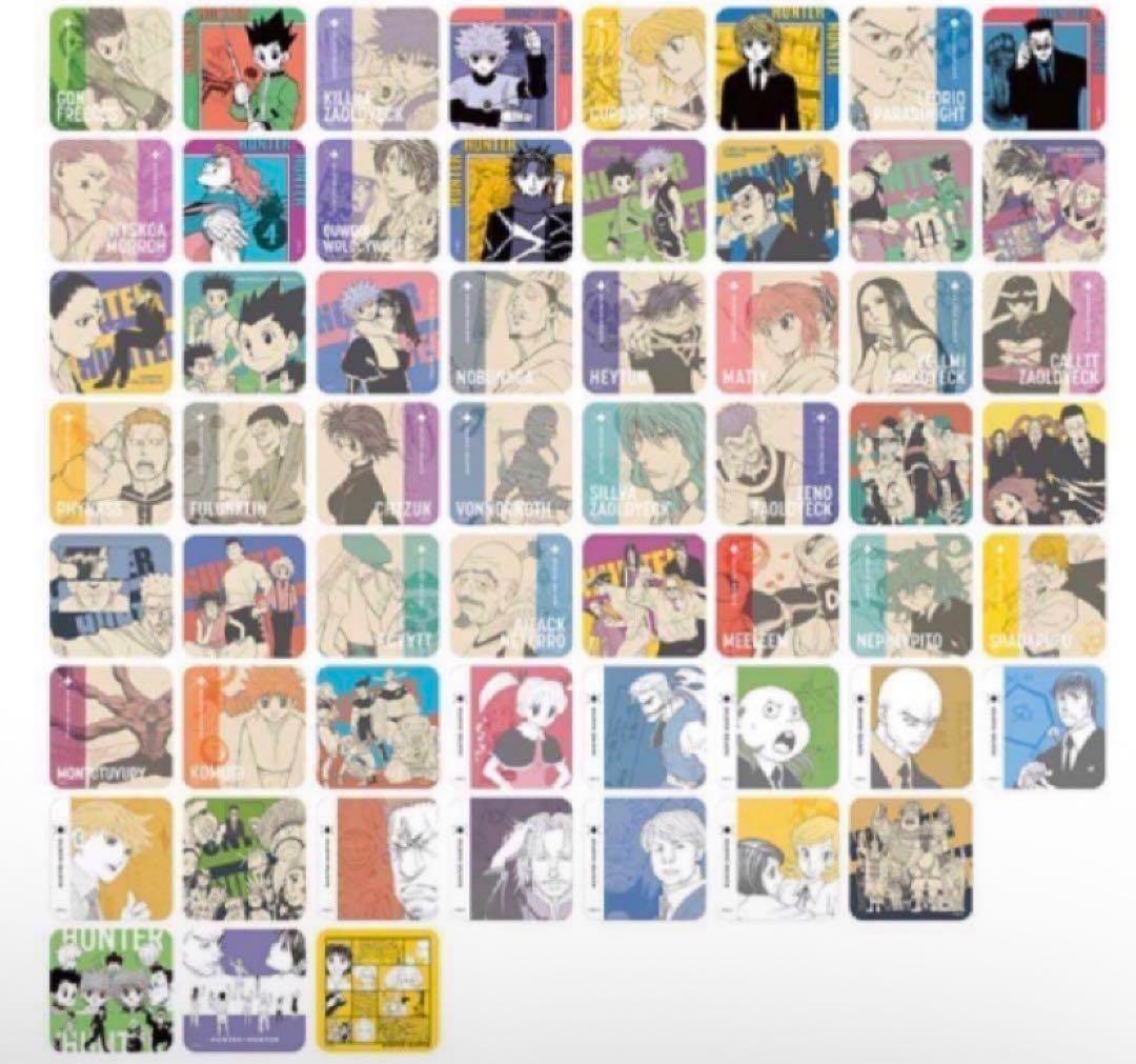 HUNTER×HUNTER アートコースター第2弾 2box 未開封